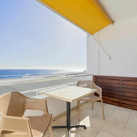Beachfront 1br With Balcony, Pool & Parking Ancla By Aqua Vista Tenerife