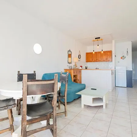 Beachfront 1br With Balcony, Pool & Parking Ancla By Aqua Vista Tenerife Apartamento *