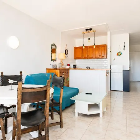 Daire Beachfront 1br With Balcony, Pool & Parking Ancla By Aqua Vista Tenerife