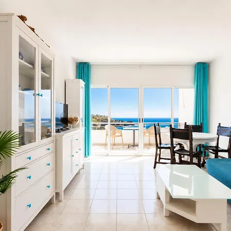 Daire Beachfront 1br With Balcony, Pool & Parking Ancla By Aqua Vista Tenerife