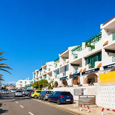 Daire Beachfront 1br With Balcony, Pool & Parking Ancla By Aqua Vista Tenerife Callao Salvaje